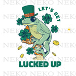 Lucked Up St Patrick's Day DTF Transfer -  5 Pack