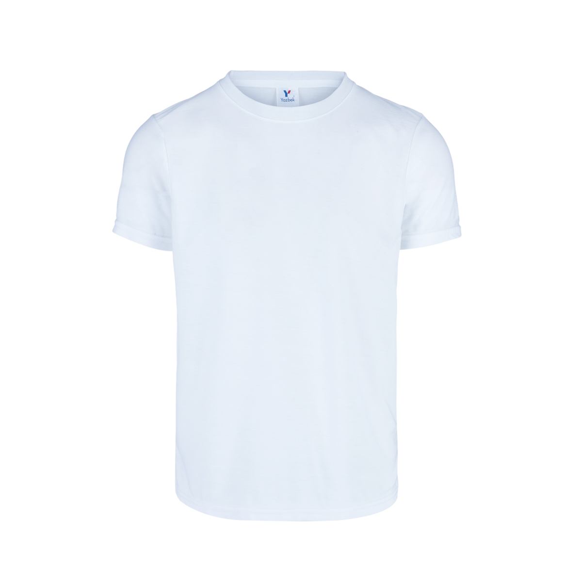 Cotton DTF Printed White Round Neck T Shirt