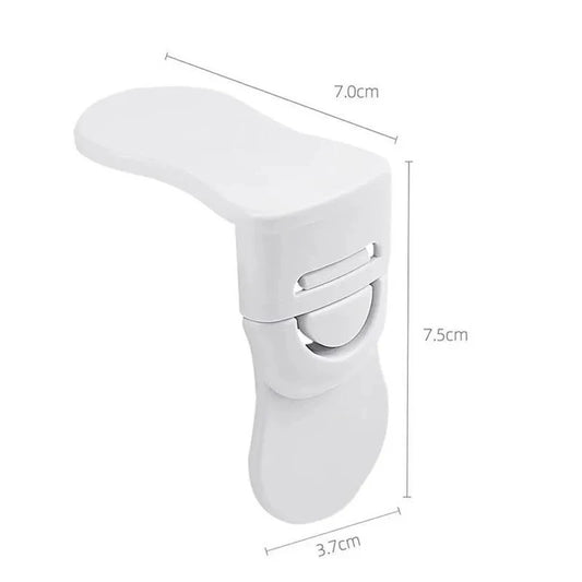 Keep Your Home Safe with Our Durable Anti-Theft Door Handle Lock - Ideal for Protecting Kids and Pets!