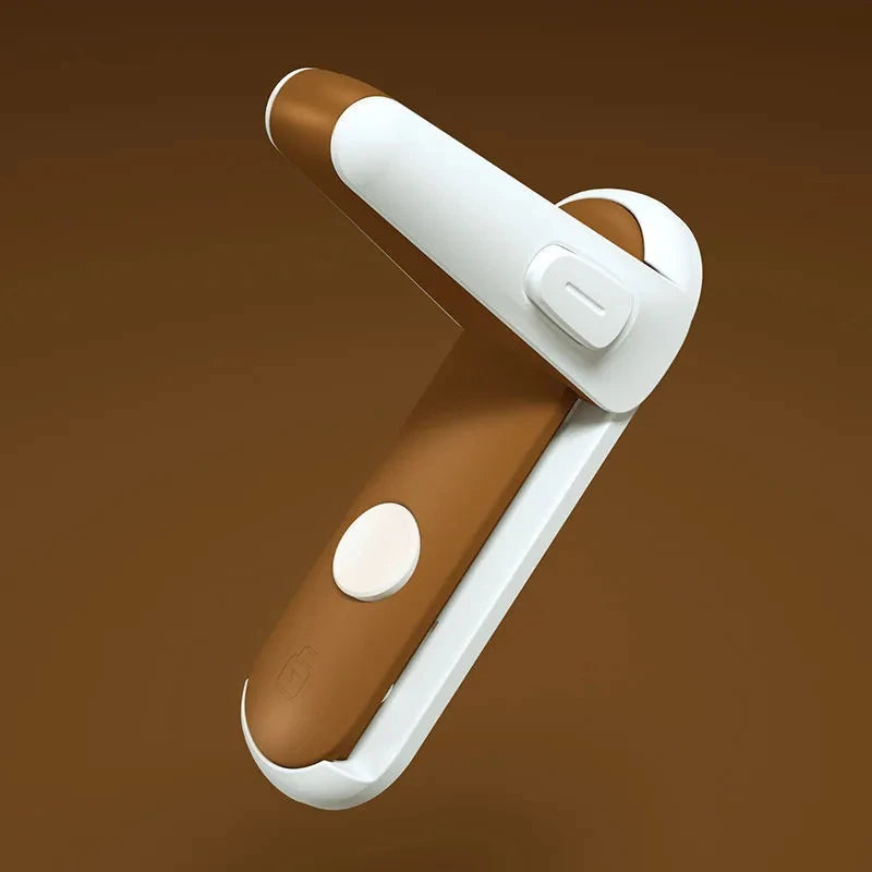 Keep Your Home Safe with Our Durable Anti-Theft Door Handle Lock - Ideal for Protecting Kids and Pets!