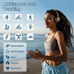 Revolutionary Smart Ring Health Tracker - Your Ultimate Waterproof Fitness Companion for Activity Monitoring, Sleep Tracking, and Heart Rate Insights in Stylish Silver