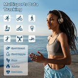 Revolutionary Smart Ring Health Tracker - Your Ultimate Waterproof Fitness Companion for Activity Monitoring, Sleep Tracking, and Heart Rate Insights in Stylish Silver