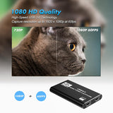 Elevate Your Streaming Experience with the 4K HDMI Video Capture Card - 1080P 60FPS for Nintendo Switch, Xbox, PS4, and More!