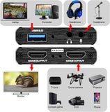 Elevate Your Streaming Experience with the 4K HDMI Video Capture Card - 1080P 60FPS for Nintendo Switch, Xbox, PS4, and More!