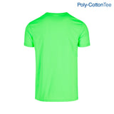 Poly-Cotton Adult Unisex Crew Neck Short Sleeve T Shirt
