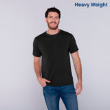 Adult Unisex Heavy Weight Crew Neck Short Sleeve T Shirt