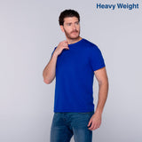 Adult Unisex Heavy Weight Crew Neck Short Sleeve T Shirt
