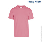 Adult Unisex Heavy Weight Crew Neck Short Sleeve T Shirt