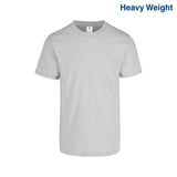 Adult Unisex Heavy Weight Crew Neck Short Sleeve T Shirt