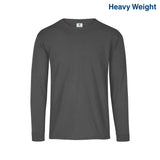 Yazbek C0304 Adult Heavyweight Long-Sleeve Blank T-Shirt