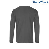 Yazbek C0304 Adult Heavyweight Long-Sleeve Blank T-Shirt