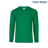 Yazbek C0304 Adult Heavyweight Long-Sleeve Blank T-Shirt