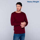 Yazbek C0304 Adult Heavyweight Long-Sleeve Blank T-Shirt