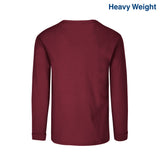 Yazbek C0304 Adult Heavyweight Long-Sleeve Blank T-Shirt