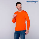 Yazbek C0304 Adult Heavyweight Long-Sleeve Blank T-Shirt