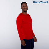 Yazbek C0304 Adult Heavyweight Long-Sleeve Blank T-Shirt
