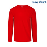Yazbek C0304 Adult Heavyweight Long-Sleeve Blank T-Shirt