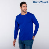 Yazbek C0304 Adult Heavyweight Long-Sleeve Blank T-Shirt