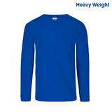 Yazbek C0304 Adult Heavyweight Long-Sleeve Blank T-Shirt