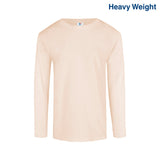 Yazbek C0304 Adult Heavyweight Long-Sleeve Blank T-Shirt