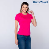 Women’s Heavy Weight Crew Neck Short Sleeve Silhouette T-Shirt