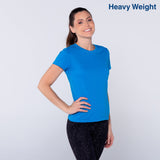 Women’s Heavy Weight Crew Neck Short Sleeve Silhouette T-Shirt