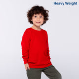 Yazbek N0304 Kids Heavyweight Long-Sleeve Blank T-Shirt