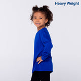 Yazbek N0304 Kids Heavyweight Long-Sleeve Blank T-Shirt