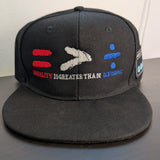 Equality Is Greater Than Division Bluetooth Hat - Black