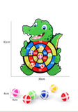 Educational Games Dart Board Baby Toy Stickey Ball Dart Indoor Sports Child Montessori Games for Children 3 to 7 Years