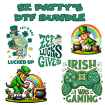 St. Patrick's Day DTF Bundle - 5 Different Images