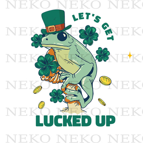 Lucked Up St Patrick's Day DTF Transfer -  5 Pack