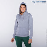 Yazbek C0701 adult pullover blank hoodie in Heather Grey