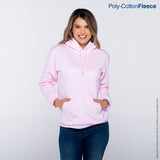 Yazbek C0701 adult pullover blank hoodie in Light Pink