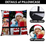 10pcs - 6 Panel Photo 15"x15" Sublimation Polyester Pillow Case
