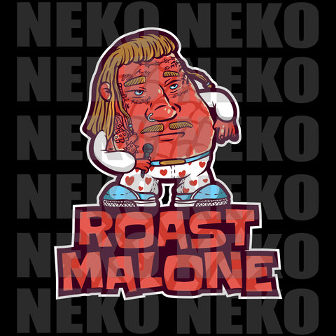 Roast Malone DTF Transfer