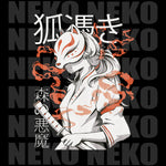 Kitsune Anime DTF Print