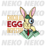 Chocolate Egg Inspector DTF Print