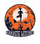 Namaste Witches Halloween DTF Transfer 5 Pack